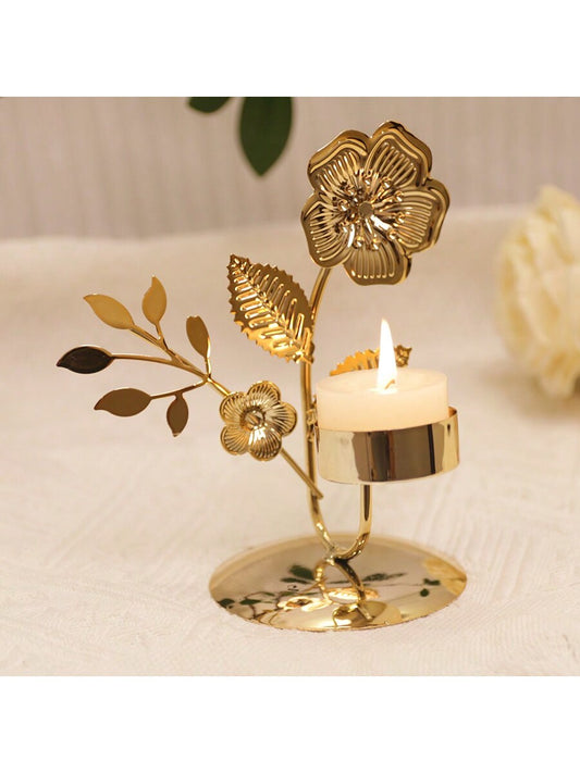 Elevate your dining experience with our Romantic Iron Art Candle Holder. Made with exquisite craftsmanship, this elegant piece adds a touch of luxury to any dining table. With its sturdy design, your candles will stay securely in place, creating a romantic and intimate atmosphere for your meals. Bring a touch of sophistication to your dining decor today.