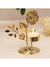 Romantic Iron Art Candle Holder for Luxury Dining Table Decor