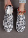 Leopard Print Casual Athletic Shoes: Lightweight, Breathable, and Stylish