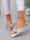 European-American Style Riveted Beachwear Flat Sandals - Women's Fashionable Large Size