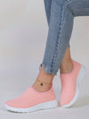 Pink Breathable Comfort: Women's Casual Sneakers on Sale