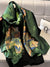 Floral Dreams: Printed Long Scarf for Women - Thin Shawl Warm Neck Wrap