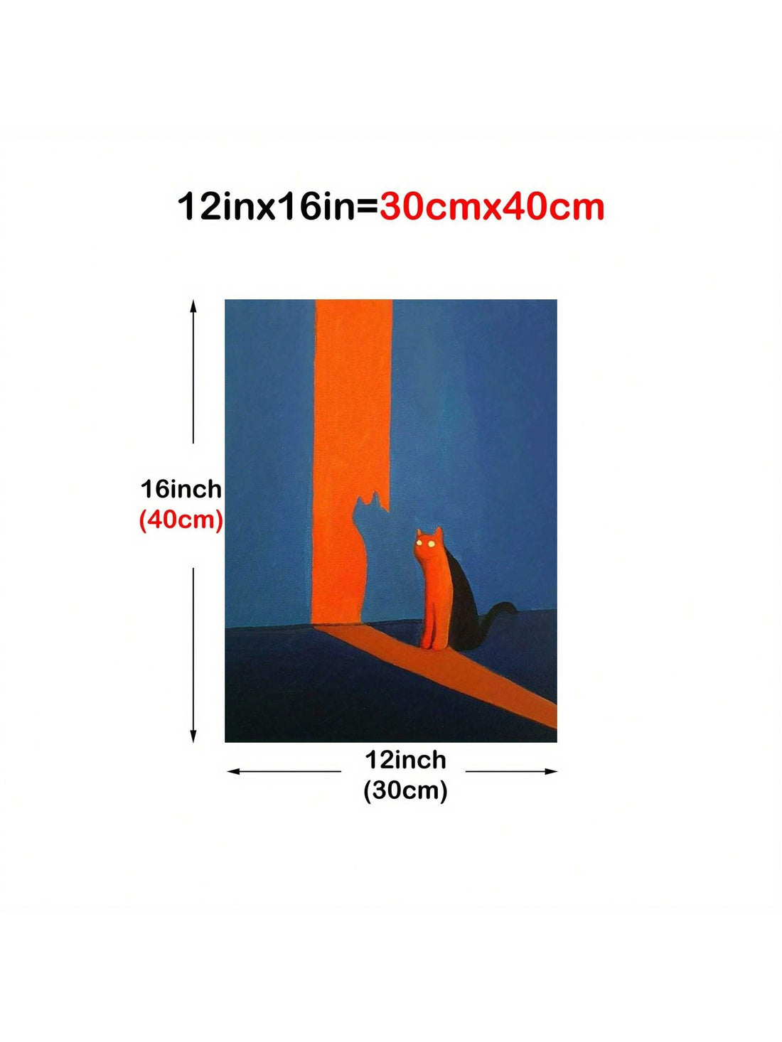 Display your love for felines with our Modern Cat Poster. This stylish canvas wall art is the perfect addition to any room in your home. Not only does it add a touch of sophistication, but it also makes for a unique and thoughtful gift idea. Decorate your space with this modern cat poster and elevate your home decor game.