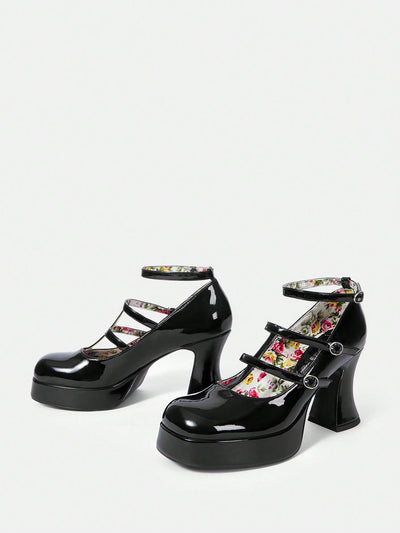 Black High-Heeled Platform Shoes: Elevate Your Style this Spring and Summer