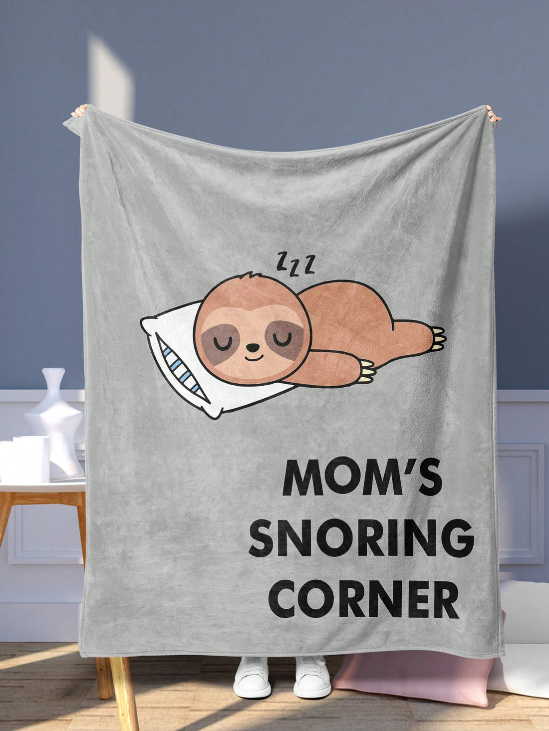 Introducing your perfect companion for all seasons - the Cozy Sloth Printed Flannel <a href="https://canaryhouze.com/collections/blanket" target="_blank" rel="noopener">Blanket</a>. Made from high-quality flannel, this cozy blanket features a cute sloth print that will bring joy to your home. Stay warm and comfortable throughout the year with this must-have accessory.