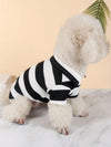 Striped Small Dog Shirt for Teddy and Bichon Frise - All Seasons - Size Up recommended