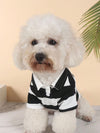 Striped Small Dog Shirt for Teddy and Bichon Frise - All Seasons - Size Up recommended