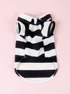 Striped Small Dog Shirt for Teddy and Bichon Frise - All Seasons - Size Up recommended