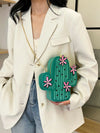 Prickly Chic: The Ultimate Cactus Shoulder Bag for Stylish Commuting Women