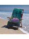 Ocean Creatures Microfiber Beach Towel: Soft, Absorbent, and Stylish Summer Accessory