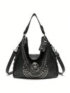 The 2024 Skull Design Shoulder Bag is simple, versatile, and transformable, making it the perfect accessory for any occasion. With its unique skull design and multiple functions, it's a practical and stylish addition to any wardrobe. Transform your look effortlessly with this must-have accessory.