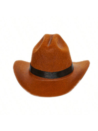 Western Cowboy Pet Cap: Purr-fect for Photoshoots & Outdoor Fun!