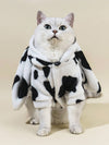 Cute and Cozy Pet Cosplay Hoodie: Fleece Cow & Rabbit Design