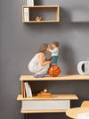 Modern Minimalist Resin Interactive Family Ornament for Home Decoration
