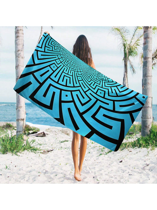 Introducing the Space Pattern Superfine Fiber Beach Towel - the perfect accessory for your summer adventures. Made from high-quality material, this towel is soft, absorbent, and quick-drying. With its unique space pattern design, you'll stand out on the beach while enjoying the comfort and convenience of this must-have item.