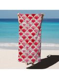 Stay dry and sand-free with our Sunset Palm Tree Sandproof <a href=