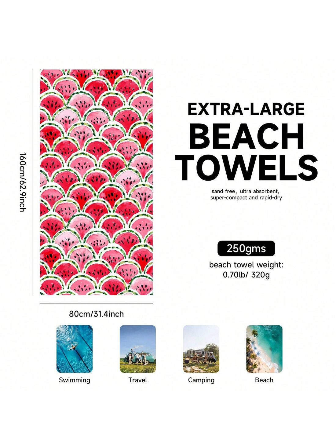 Stay dry and sand-free with our Sunset Palm Tree Sandproof <a href="https://canaryhouze.com/collections/towels" target="_blank" rel="noopener">Beach Towel</a>. Made with quick-drying fabric and a beautiful Underwater World Sea Turtle design, it's perfect for sports, travel, yoga, and more. Enjoy the sun and the ocean without the hassle of sand sticking to your towel.