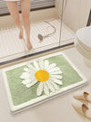 Soft and Stylish Bathroom Floor Mat - Absorbent, Anti-Slip Home Rug