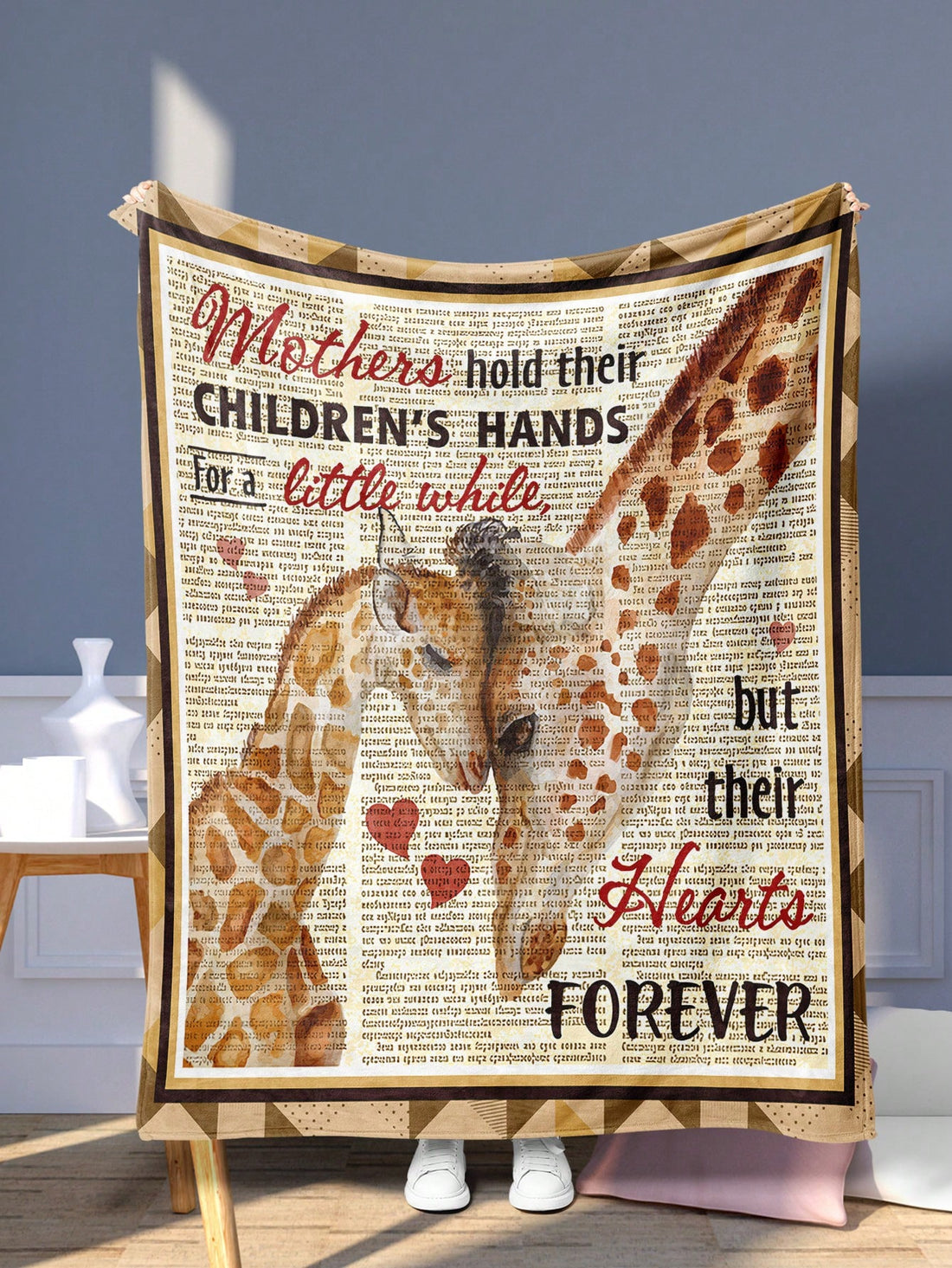 Stay warm and stylish with our Giraffe Pattern Flannel <a href="https://canaryhouze.com/collections/blanket" target="_blank" rel="noopener">Blanket</a>. This cozy blanket is perfect for all seasons, providing both comfort and fashion. Made with high-quality materials, it is soft to the touch and durable. Perfect for snuggling up on a chilly night or adding a pop of pattern to your home decor.