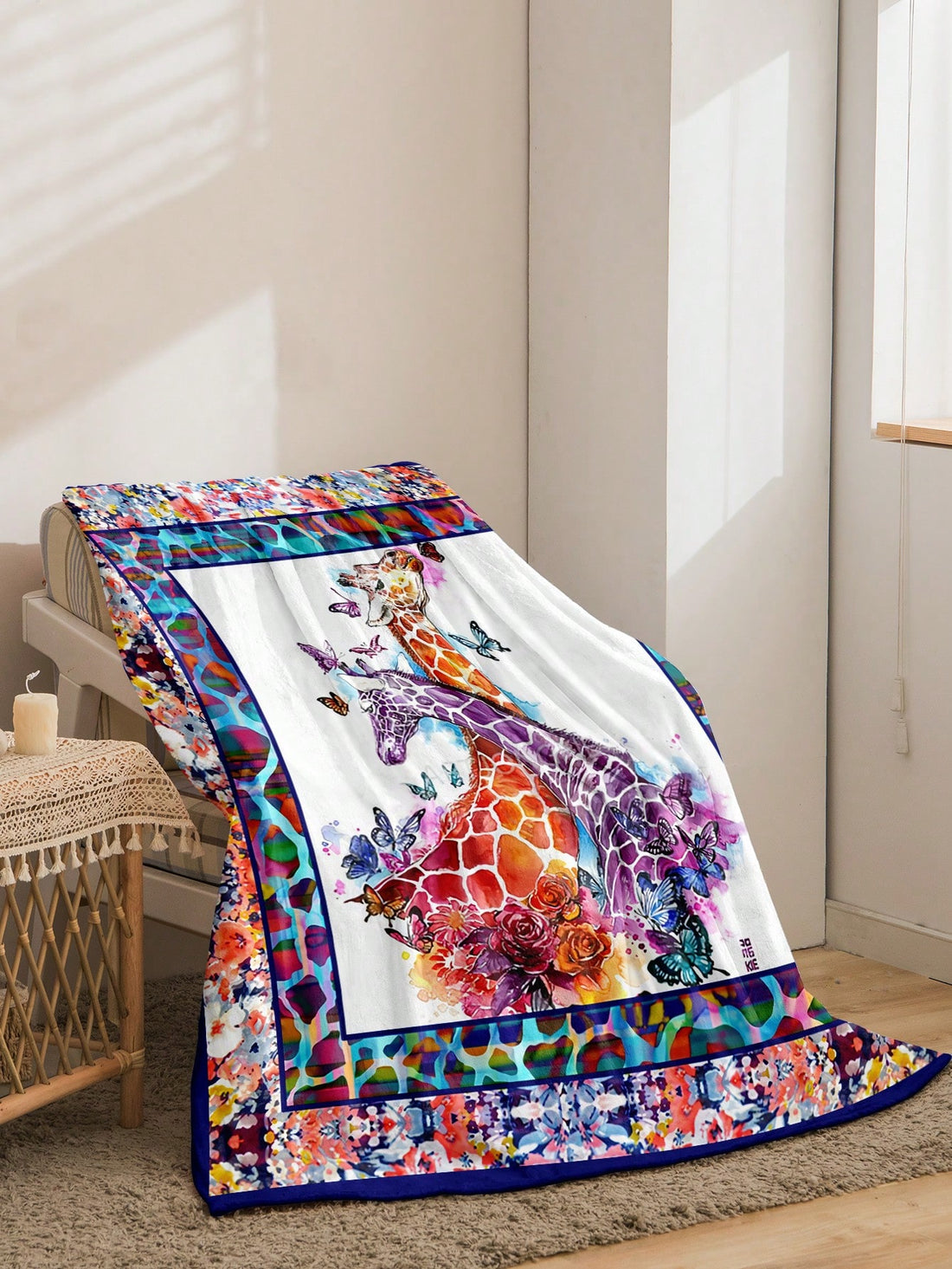 This Long Neck Giraffe Flannel <a href="https://canaryhouze.com/collections/blanket" target="_blank" rel="noopener">Blanket</a> is the perfect cozy addition to any room. Made from soft and warm flannel material, it's ideal for snuggling up on chilly nights. Its unique giraffe design adds a touch of style to any decor. Perfect for all seasons, this blanket is a must-have for any home.