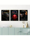 Abstract Cool Monkey Canvas Set: Perfect Home Decor Gift for Friends