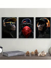 Abstract Cool Monkey Canvas Set: Perfect Home Decor Gift for Friends