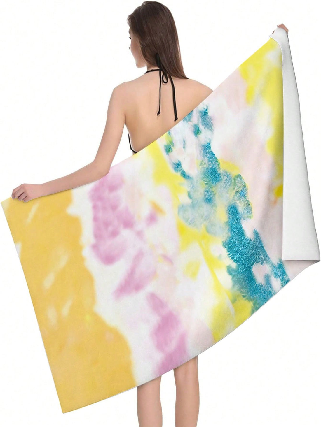 Upgrade your beach game with our Colorful Tie-Dyed Microfiber <a href="https://canaryhouze.com/collections/towels?sort_by=created-descending" target="_blank" rel="noopener">Beach Towel</a>. Made of soft and absorbent microfiber, this towel is perfect for drying off after a swim or lounging on the sand. Its vibrant tie-dyed pattern adds a pop of color to your beach look. A must-have for a fun and stylish summer.