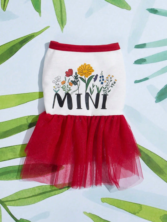 Introducing our Floral Mini Print Pet Mesh Skirt – the perfect blend of style and fun for your furry friend. Made with high-quality mesh fabric, this skirt is both fashionable and durable. Treat your pet to a touch of floral fashion with this stylish addition to their wardrobe.