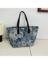 Retro Jacquard Knitted Large Tote: Your Go-To Commuter Shoulder Bag
