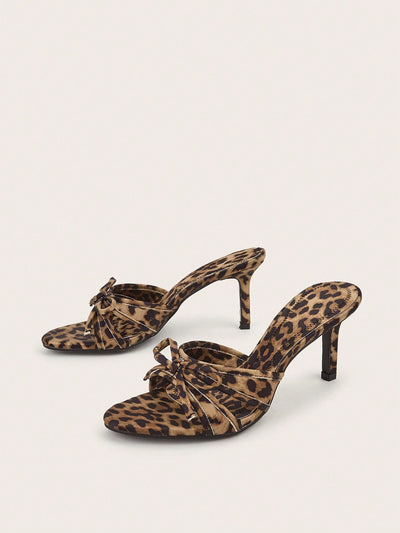 Wild and Sexy Leopard Print Heels: Step into the Party Scene!