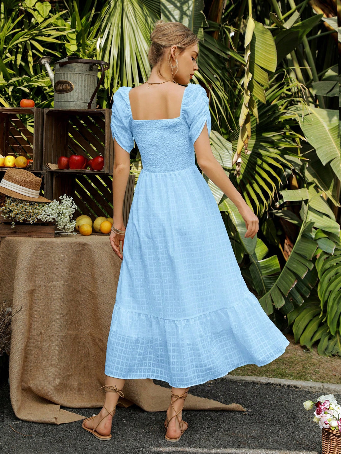 Get ready to turn heads with our Chic Rosie Bubble Sleeve Dress, the perfect statement piece for your next vacation! Its unique bubble sleeves and trendy design are sure to make you stand out. So pack your bags and get ready to rock this stylish dress on your next getaway!