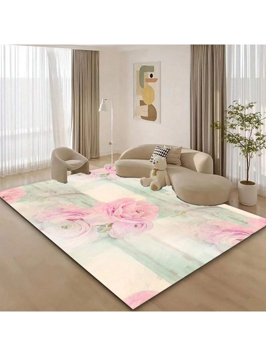 Luxurious Anti-Slip Rug: Elevate Your Home Decor with Stain-Resistant Patterns