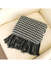 Modern Style Acrylic Knitted Blanket: Perfect for Daily Use at Home, Office, and Nap Time