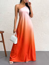 Sunset Dream One Shoulder Ombre Dress