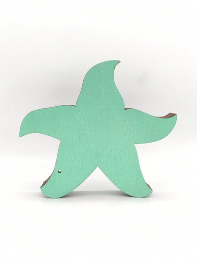 Ocean-Inspired Wooden Handicrafts: Creative Desk Decoration Starfish Ornament