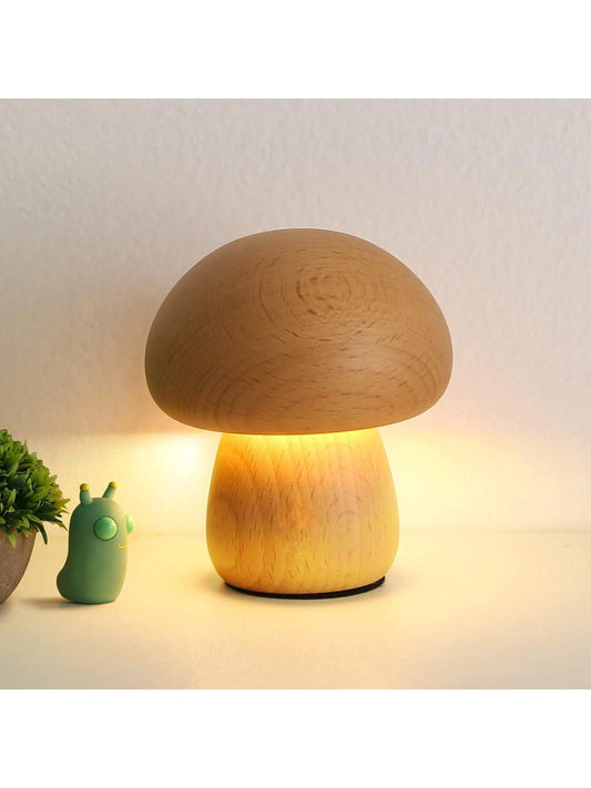 Transform your home décor with our Unique Mushroom Table Lamp. Featuring adjustable LED brightness, this lamp brings a creative touch to any room. Illuminate your space with a warm and inviting glow, perfect for cozy nights in. Upgrade your home with this one-of-a-kind lamp.