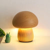 Unique Mushroom Table Lamp: Adjustable LED Brightness for Creative Home Decoration