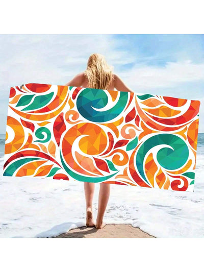 Ultimate XL Microfiber Beach Towel: Quick Dry, Sand-Free, and Oversized - Perfect for Summer Fun!