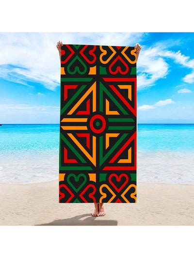 Ultimate XL Microfiber Beach Towel: Quick Dry, Sand-Free, and Oversized - Perfect for Summer Fun!