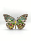 Creative Wooden Carved Butterfly Ornament for Home and Office Decor