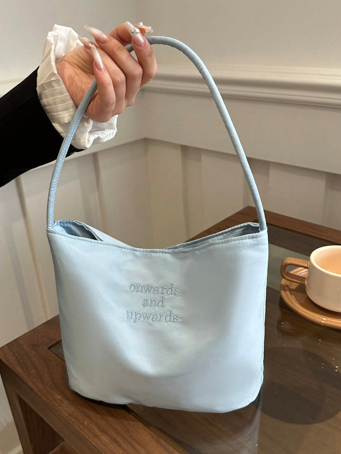 Experience both style and convenience with our Chic Letter Print Women's Crossbody Shoulder Bag. Made with high-quality materials, this bag features a trendy letter print design that adds a touch of sophistication to your outfit. With its functional crossbody shoulder strap, it offers hands-free carrying and easy access to your essentials. Stay chic and organized with this must-have bag.