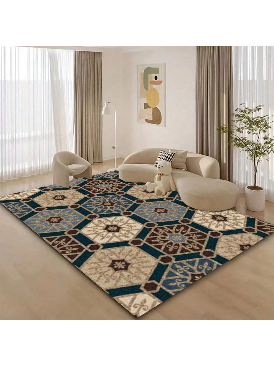 Elevate your home decor with Regal Impressions: Luxury Anti-Slip <a href="https://canaryhouze.com/collections/rugs-and-mats" target="_blank" rel="noopener">Rug</a>. Its stain-resistant material with rich patterns and varied styles makes it perfect for bedrooms, living rooms, and entryways. Enjoy both functionality and elegance with this premium rug.