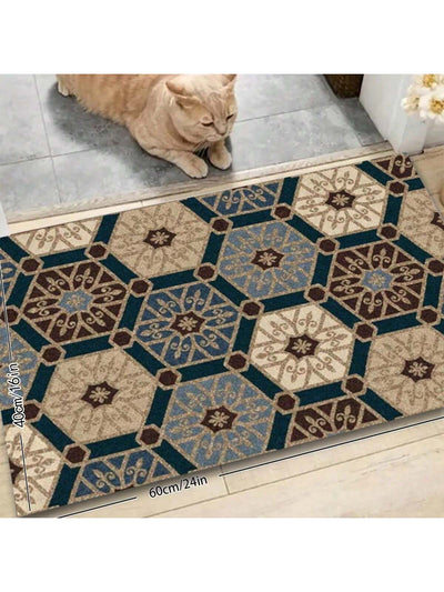 Regal Impressions: Luxury Anti-Slip Rug for Bedroom, Living Room, and Entryway - Stain Resistant with Rich Patterns and Various Styles