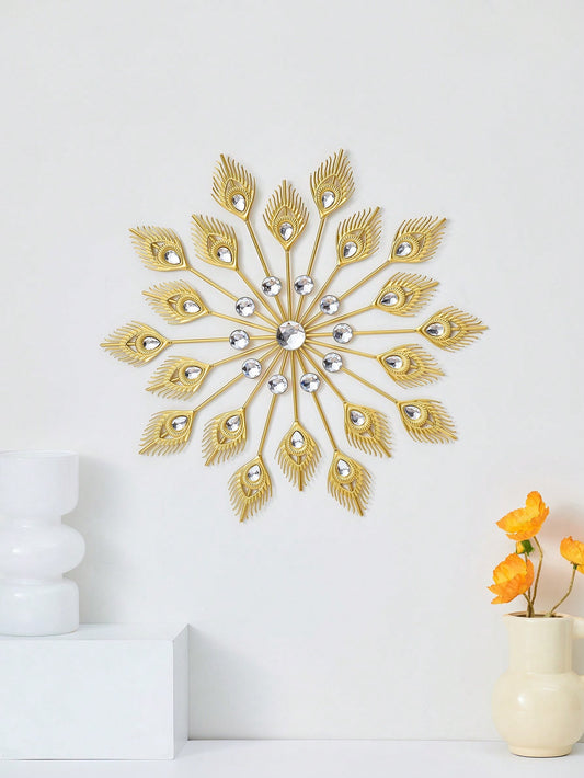 Add a touch of creativity to your living and dining spaces with our Artistic Metal Wall Hanging Ornament. This unique home decor piece adds a modern and stylish touch to any room. Made of high-quality metal, it is durable and long-lasting. Elevate your home decor with this must-have piece.