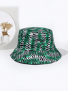 Stylish Sun Protection for Women with Holographic Water Ripple Reversible Bucket Hat