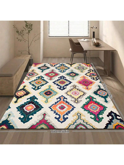 Ultimate Luxury Anti-Slip Area Rug: Enhance Your Home Decor with Stain Resistant Patterns