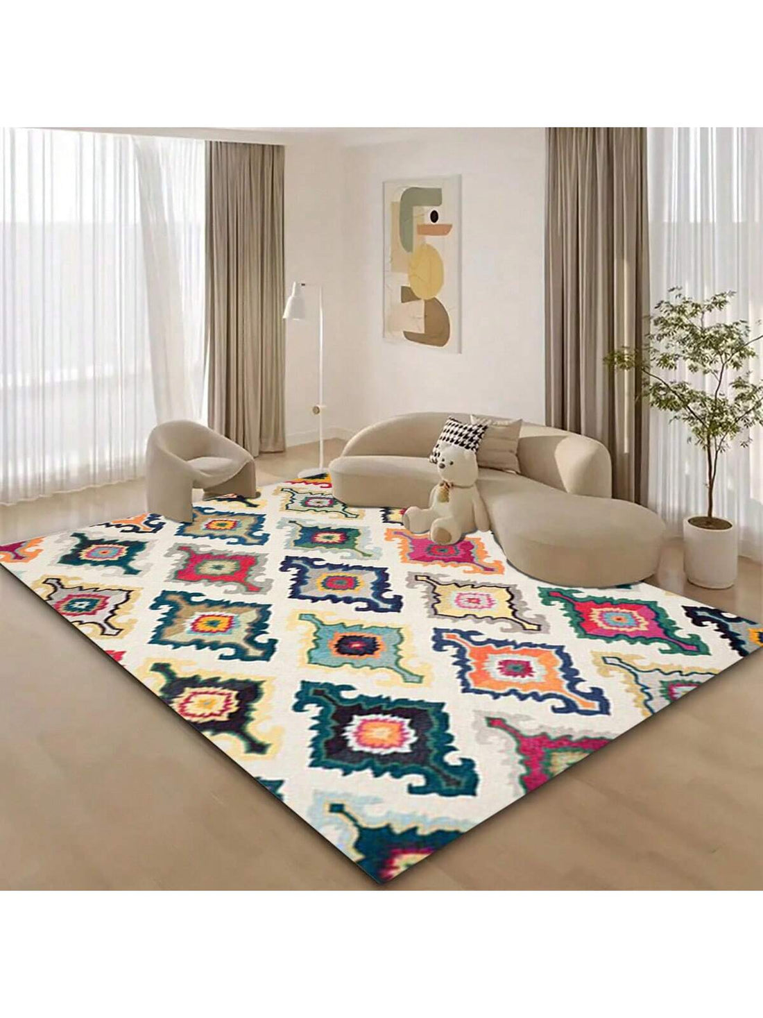 Enhance your home decor with the Ultimate Luxury Anti-Slip Area <a href="https://canaryhouze.com/collections/rugs-and-mats" target="_blank" rel="noopener">Rug</a>. Made with stain-resistant patterns, this rug not only adds style to your space but also provides a safe and secure surface for your feet. Say goodbye to slips and falls and hello to a luxurious and functional addition to your home.