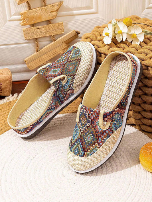 Experience the perfect combination of comfort and style with our Embroidered Linen <a href="https://canaryhouze.com/collections/women-canvas-shoes" target="_blank" rel="noopener">Slippers</a> for Women. Crafted with high-quality materials, these slippers provide maximum comfort for all-day wear. The delicate embroidery adds a touch of elegance, making them versatile for every occasion. Upgrade your footwear collection today!