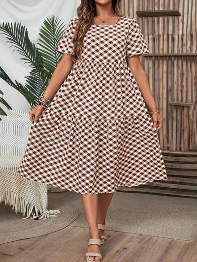 Gingham Ruffle Hem Maxi Dress: The Ultimate Summer Casual Chic Look