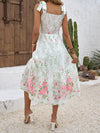 Casual Floral Pattern One-Piece Dress for Everyday Wear